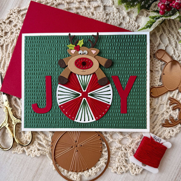 Peppermint Prancer - Stitching Die of the Month