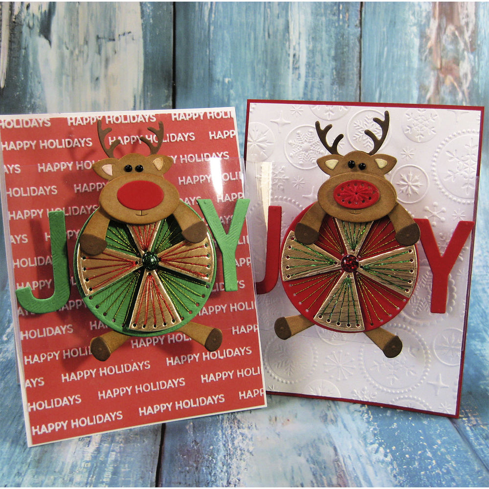 Peppermint Prancer - Stitching Die of the Month