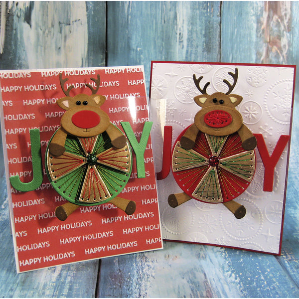 Peppermint Prancer - Stitching Die of the Month