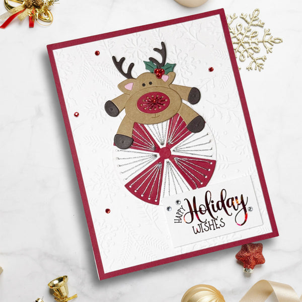 Peppermint Prancer - Stitching Die of the Month