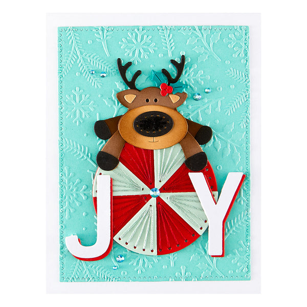 Peppermint Prancer - Stitching Die of the Month
