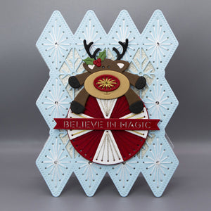Peppermint Prancer - Stitching Die of the Month
