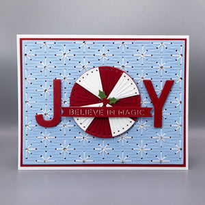 Peppermint Prancer - Stitching Die of the Month