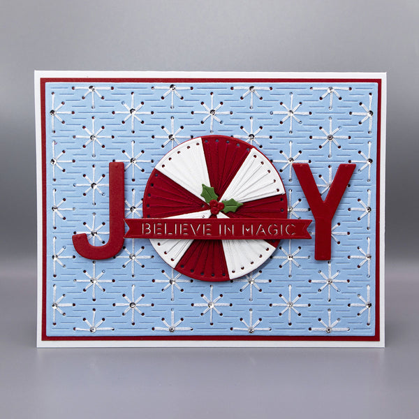 Peppermint Prancer - Stitching Die of the Month
