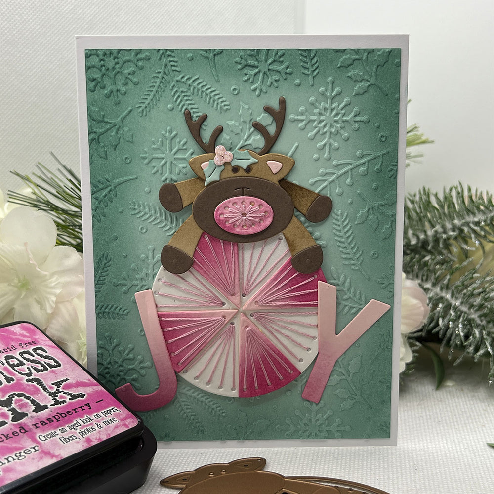 Peppermint Prancer - Stitching Die of the Month