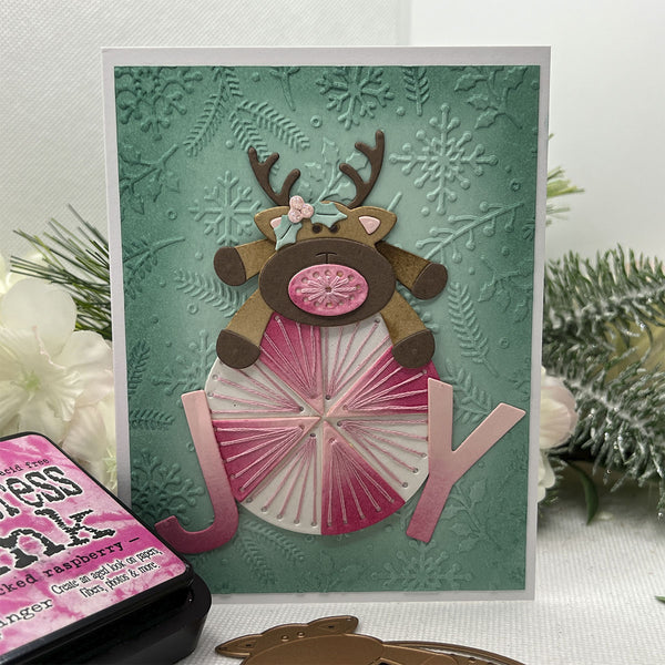 Peppermint Prancer - Stitching Die of the Month