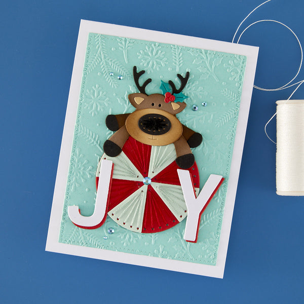 Peppermint Prancer - Stitching Die of the Month
