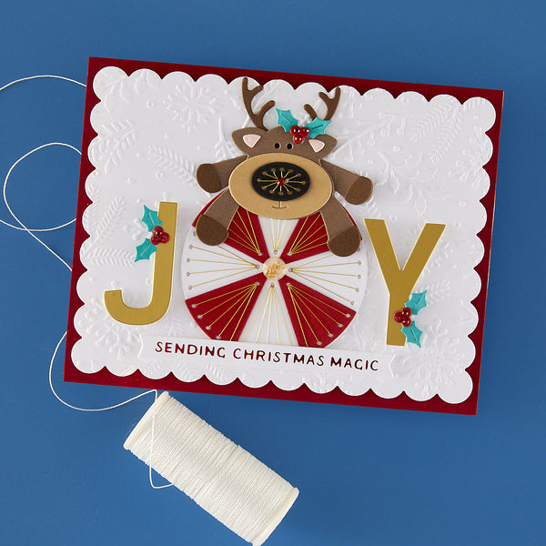 Peppermint Prancer - Stitching Die of the Month