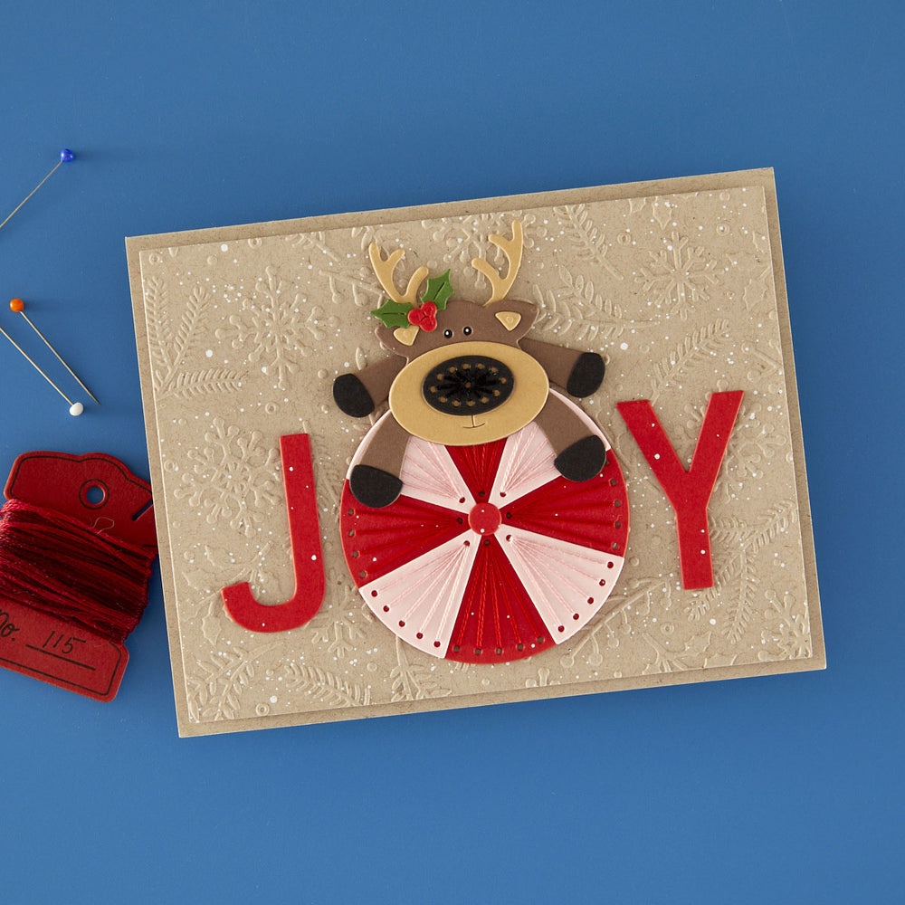 Peppermint Prancer - Stitching Die of the Month