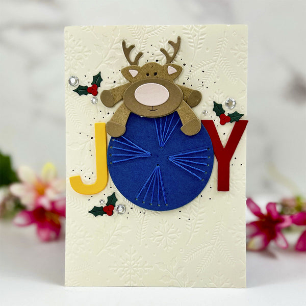Peppermint Prancer - Stitching Die of the Month