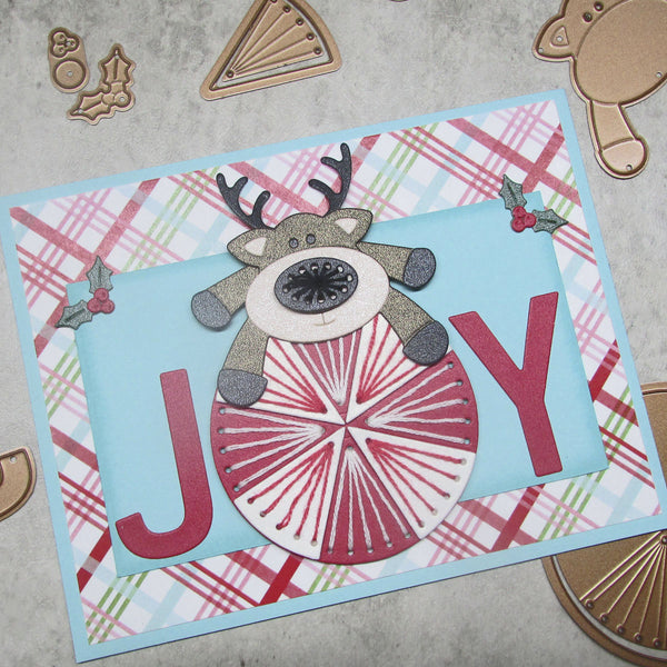 Peppermint Prancer - Stitching Die of the Month