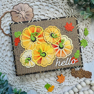 Stitched Pumpkin Tops - Stitching Die of the Month