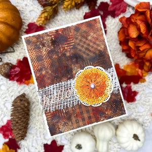 Patchwork - 3D Embossing Folder of the Month