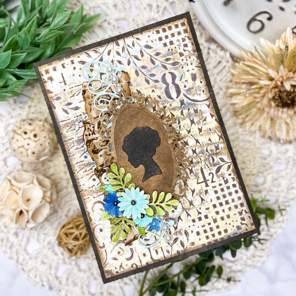 Distress Mix 3D Embossing Folder