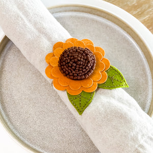 Felt Sunflower Bloom Etched Dies by Nichol Spohr