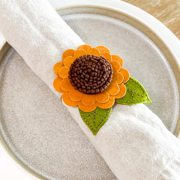 Felt Sunflower Bloom Etched Dies by Nichol Spohr