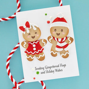 Dancin' Gingerbread Etched Dies