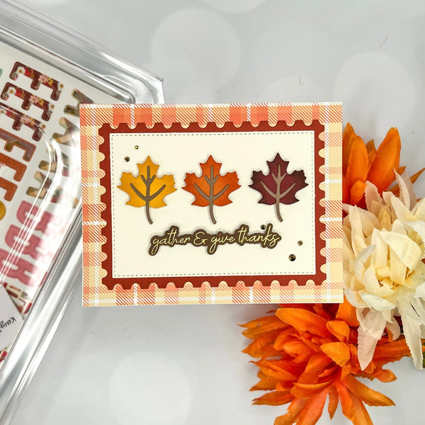 Autumn Archives 12x12" Printed Paper by Kelly Bangs
