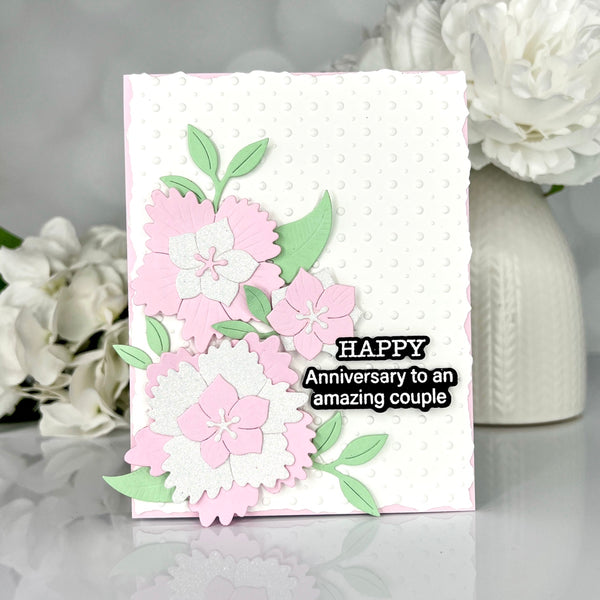 Deckled Edge Script Etched Dies