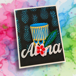 Pineapple Pop - Embossing Folder of the Month