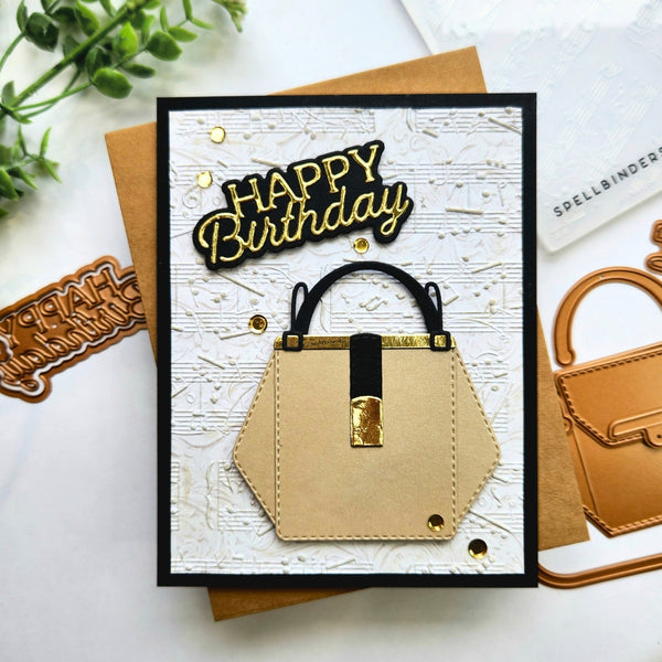 Favorite Song 3D Embossing Folder