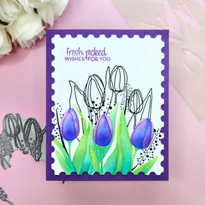 From Ink to Petal - Press & Foil Plate of the Month