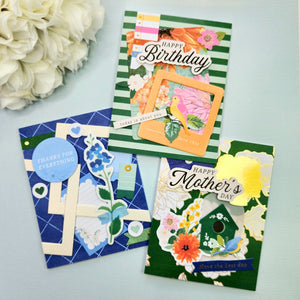 Rosie's Studio Breakfast In Bed Die Cut Floral Stickers