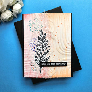 Flourishing BetterPress Plates by Dina Wakley