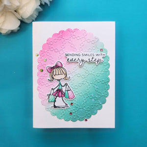Luxe Lattice- Embossing Folder of the Month