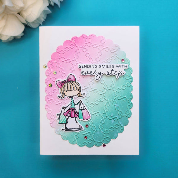 Luxe Lattice- Embossing Folder of the Month