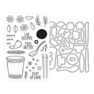 Cup of Love Stamp & Cut of the Month - December 2025