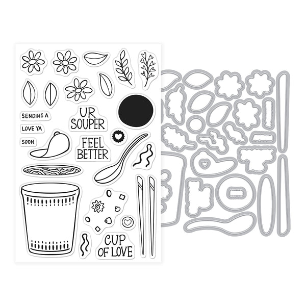 Cup of Love Stamp & Cut of the Month - December 2025