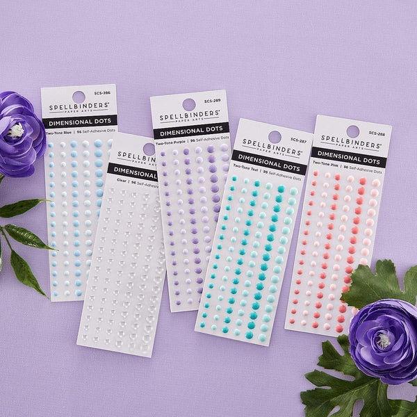 Dimensional Clear Enamel Dots