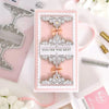 PinkFresh Studio Deco Sentiment Backdrop Press Plate