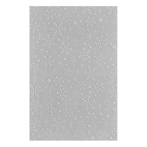 Sparkling Snow 3D Embossing Folder by Simon Hurley