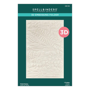 Field Notes 3D Embossing Folder