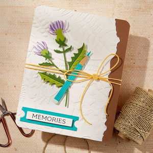 Field Notes Wildflowers Etched Dies