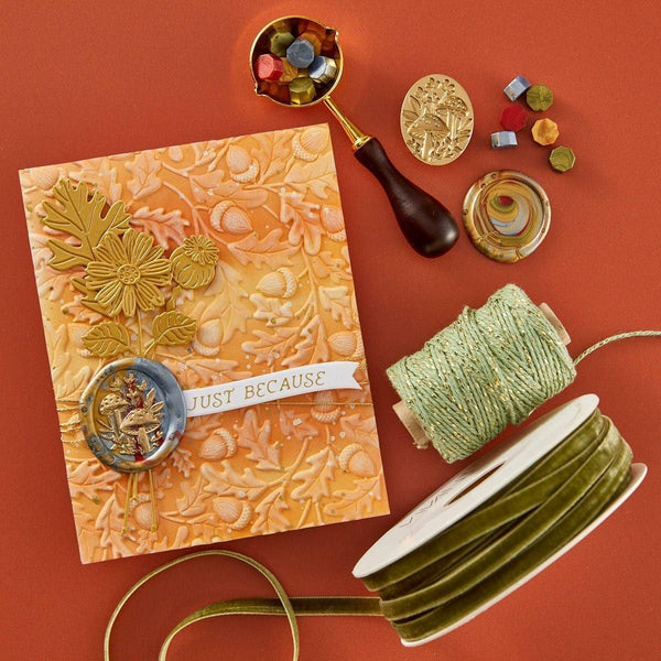Autumn Rain BetterPress & Stencil Bundle from the Falling Leaves Collection