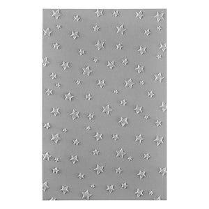 Wishing and Falling Stars 3D Embossing Folder and BetterPress Bundle