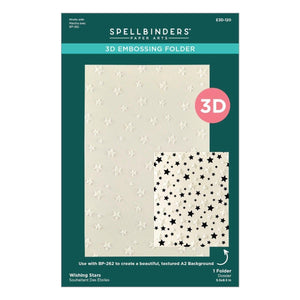 Wishing Stars 3D Embossing Folder
