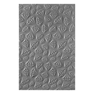 Born to Sparkle 3D Embossing Folder and Stencil Bundle from the Bougie Birthday Collection by Nina Boettcher