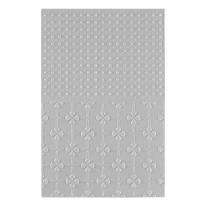 Polka Dot & Posy Duo 3D Embossing Folder by Wendy Vecchi