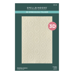 Christmas Cameos 3D Embossing Folder