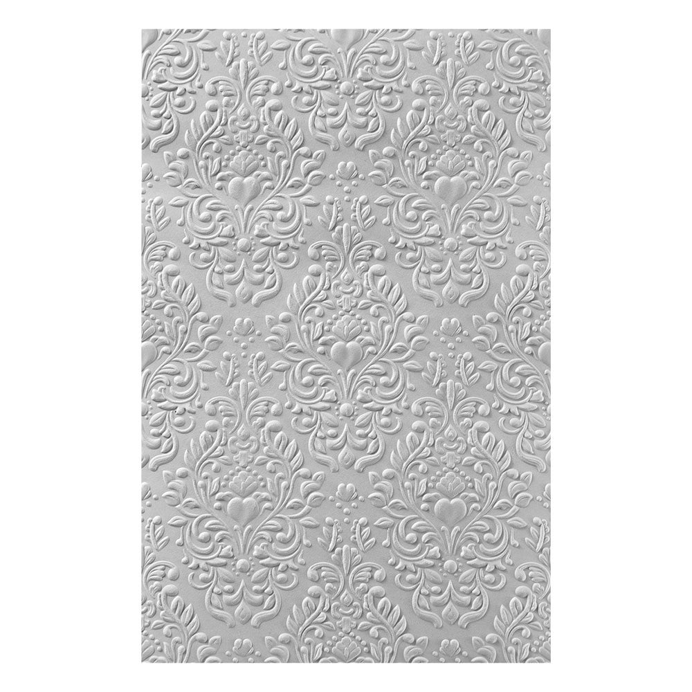 Damask 3D Embossing Folder by Simon Hurley