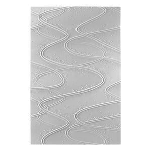 Streamline 3D Embossing Folder by Simon Hurley