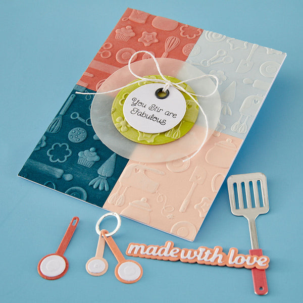 Confection Companions 3D Embossing Folder by Tina Smith