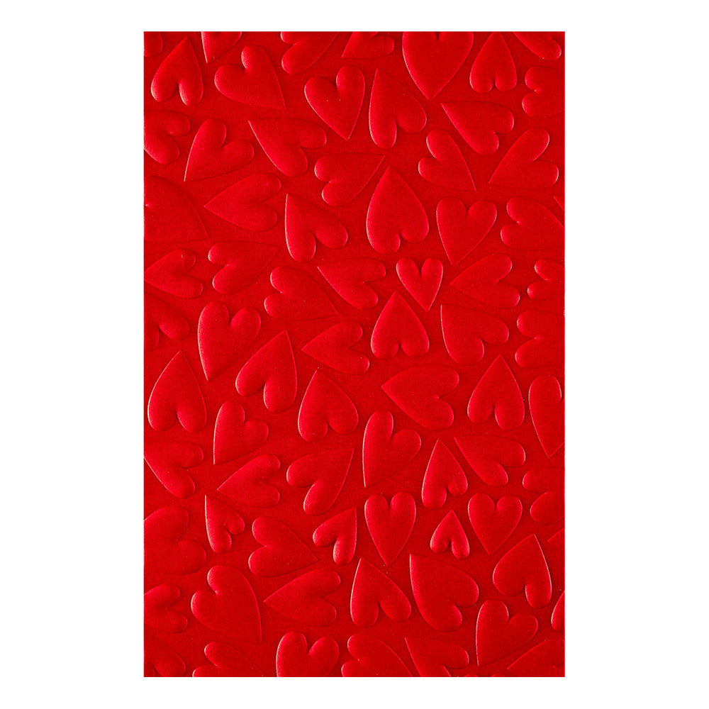 Puffy Hearts 3D Embossing Folder by Simon Hurley