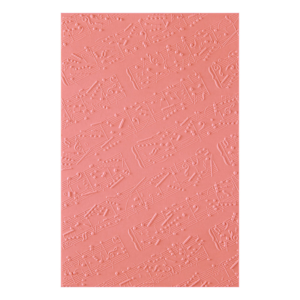 Favorite Song 3D Embossing Folder