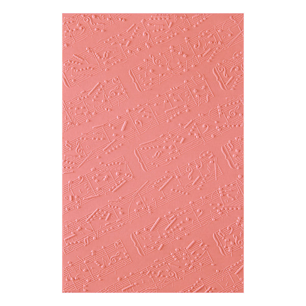 Favorite Song 3D Embossing Folder