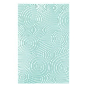 Whimsical Skies 3D Embossing Folder by Vicky Papaioannou